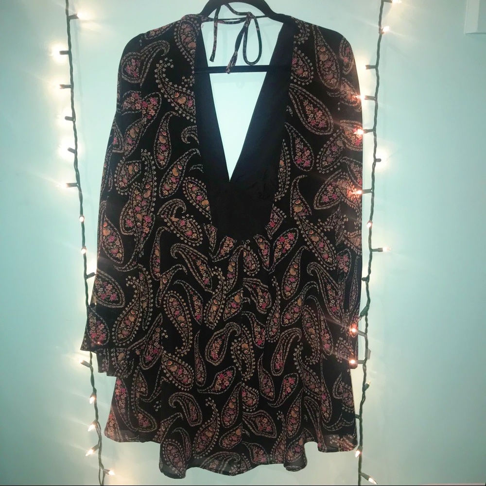 Open back Contemporary Forever21 bohemian dress